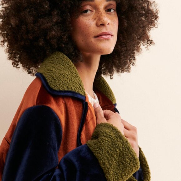 Hutch Eve Velvet Moto Jacket - L - Picture 3 of 8